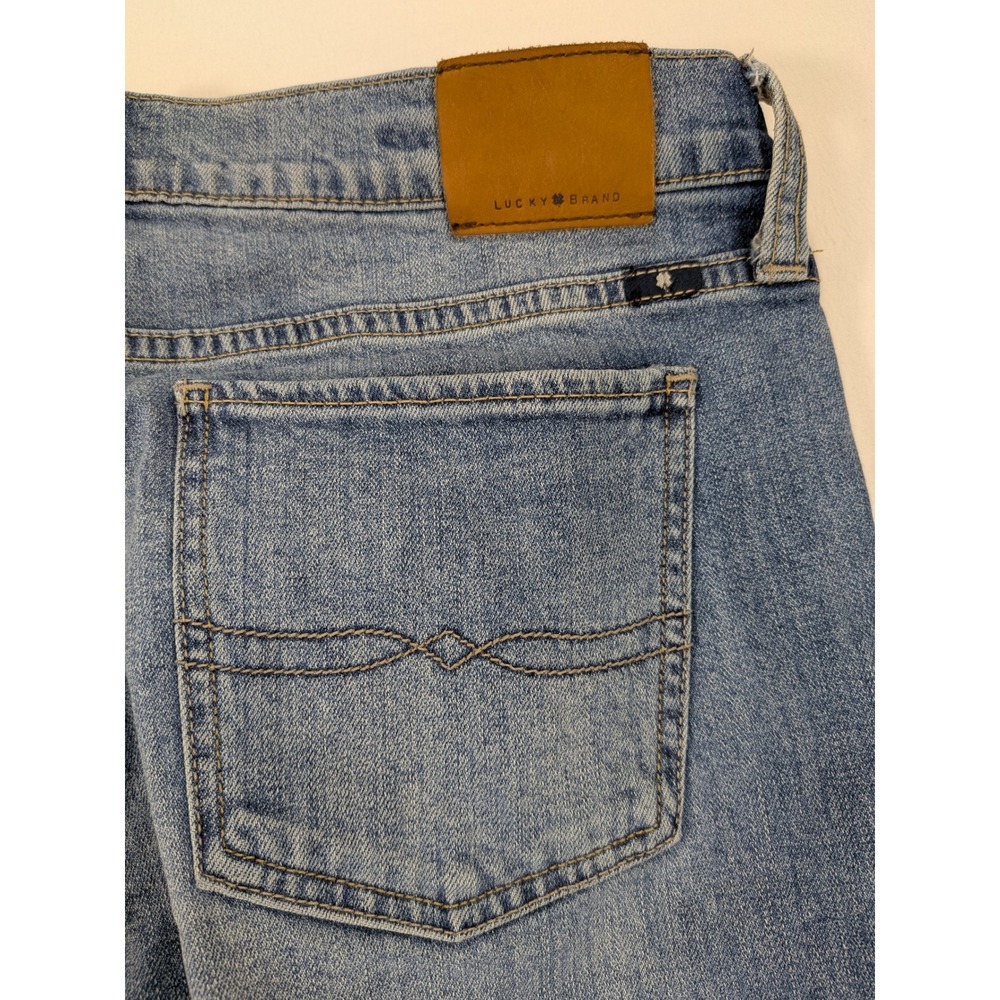Lucky Brand Jeans Women's 10 Sweet Crop Stretch Denim Mom Boyfriend Straight y2k - Picture 4 of 12